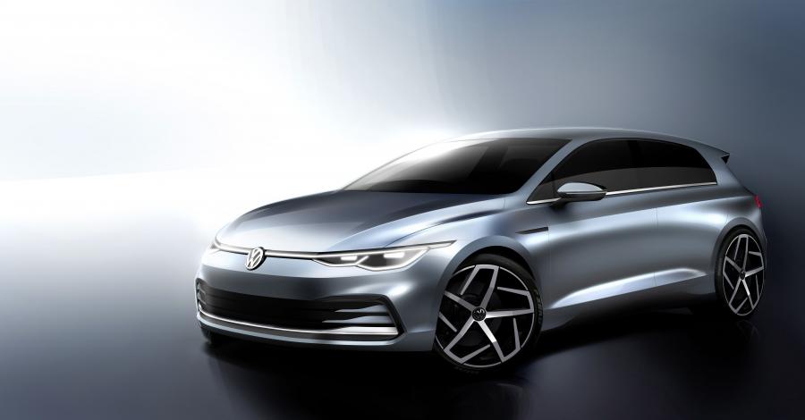Эскиз Volkswagen Golf Style 2020 года  (WW) (фото 62 из 97)
